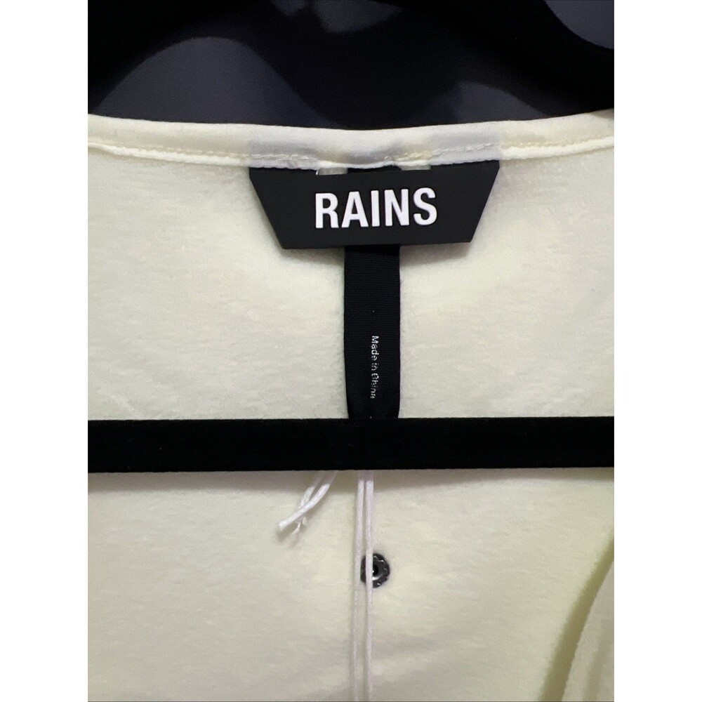 Rains Men’s  Fleece Jacket Jacket Size Large Color Straw NWT - Picture 3 of 7